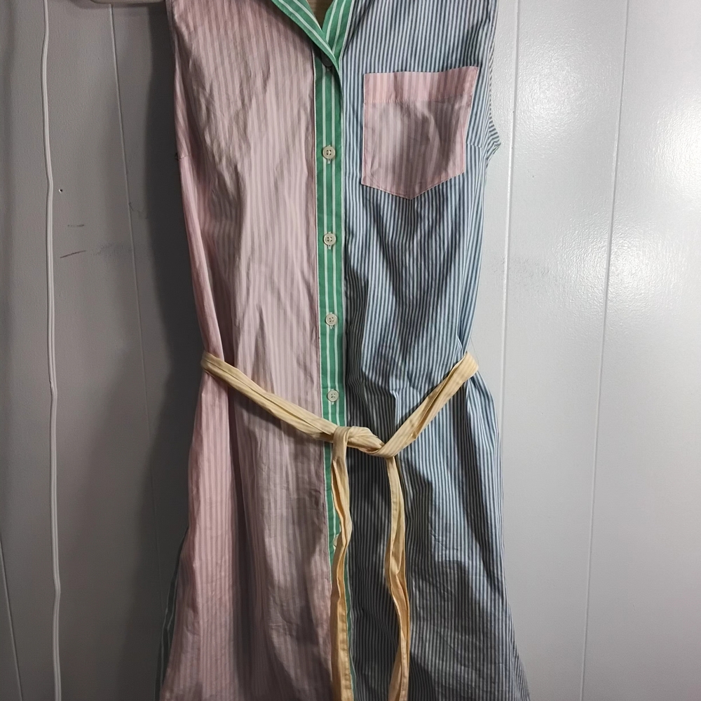 J. Crew Pastel Striped Shirt